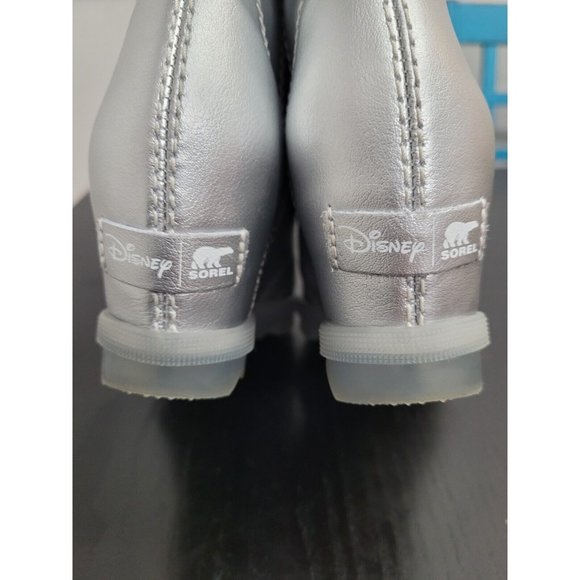Disney x SOREL Big Girls Joan Of Arctic Frozen 2 Wedge Boots Big Girls Size 3 - Picture 4 of 6